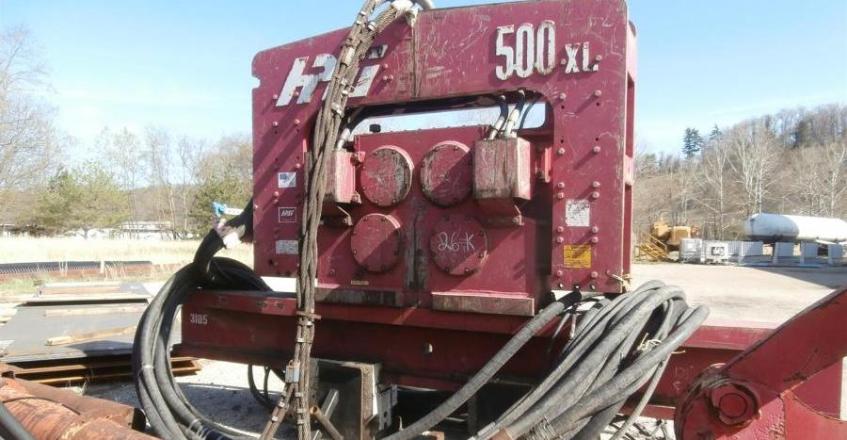HPSI 500 Vibratory Pile Driver/Extractor Now Available for Rent & Purchase
